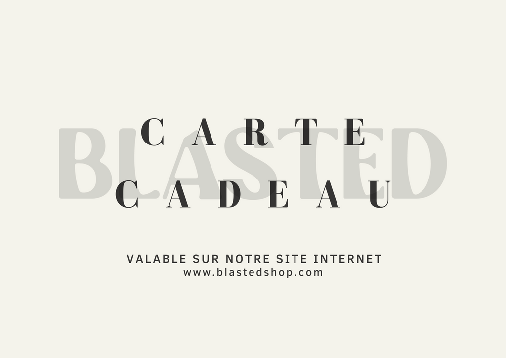 Carte-cadeau BLASTED
